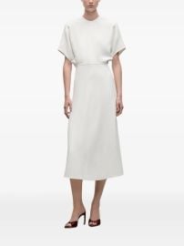 Victoria Beckham Eleanor Midi Dress | White | FARFETCH at Farfetch